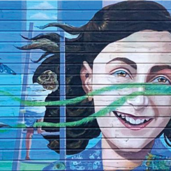 Anne Frank teaterkoncert plakatudsnit