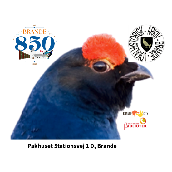 billede af plakat for lokalhistorisk filmfremvisning