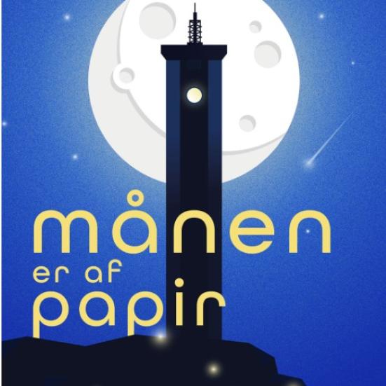 billede af fyrtårn med måne i baggrunden