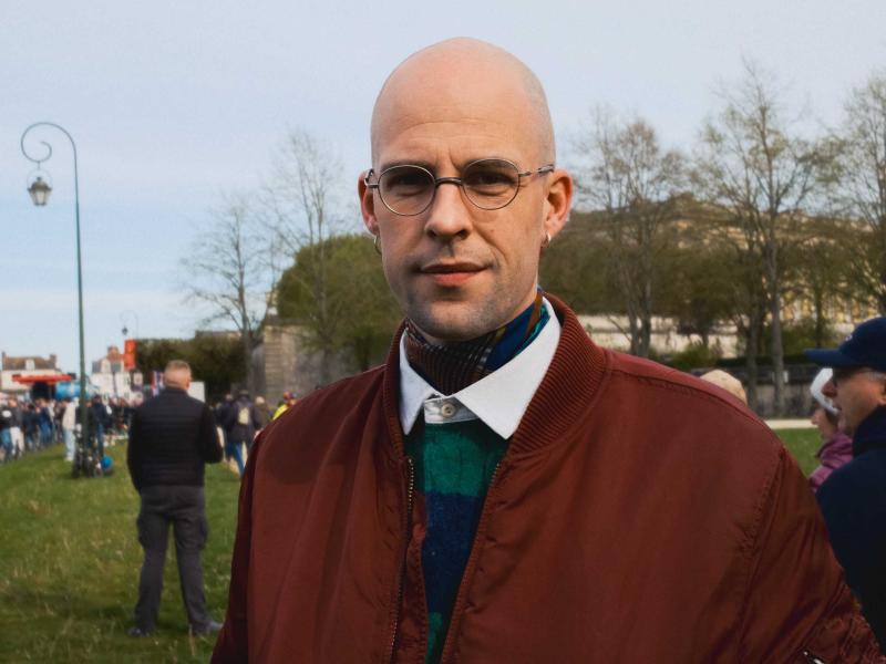 Billedet forestiller forfatter Niclas Sten