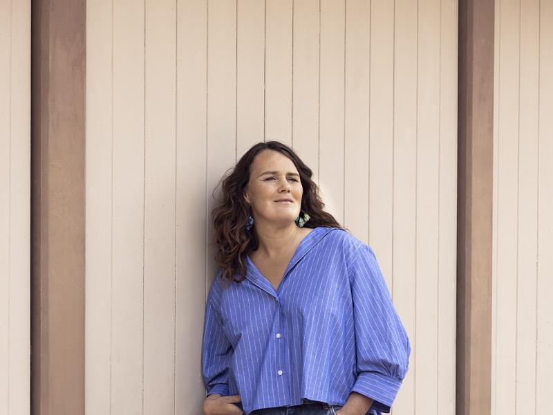 Billedet forestiller forfatteren Johanne Mygind