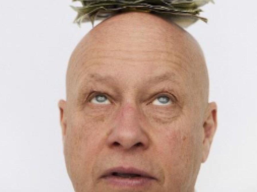 bille af kunstner Jens Haaning fra filmen Take the Money and Run  