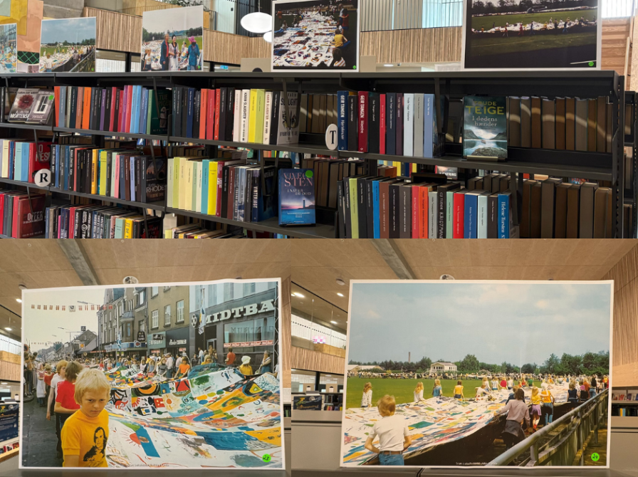 Billeder udstillet på Brande Bibliotek om Brade 800 år