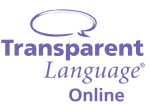 Billedet forestiller logoet til Transparent Language Online